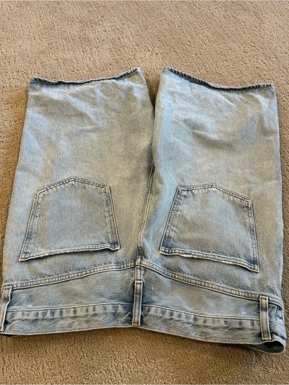 Agolde Ramona Denim Shorts